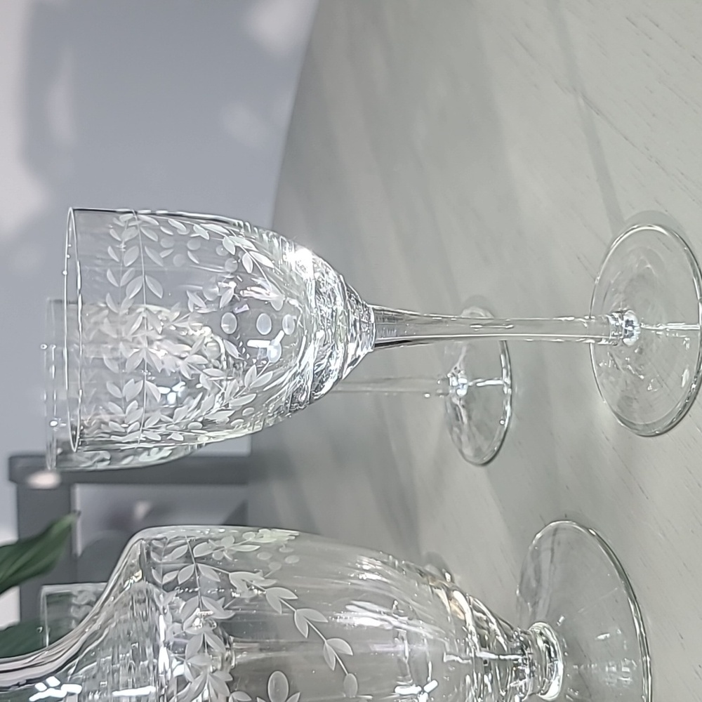 Vintage crystal decanter and five matching glasses STUNNING - Picture 4 of 10